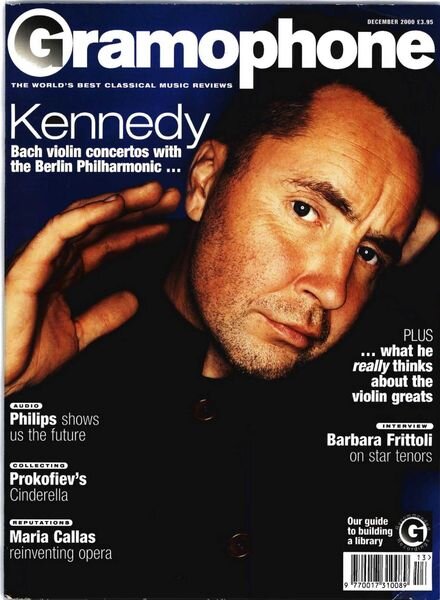 Gramophone – December 2000 Cover