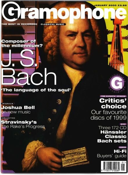 Gramophone – January 2000 Cover