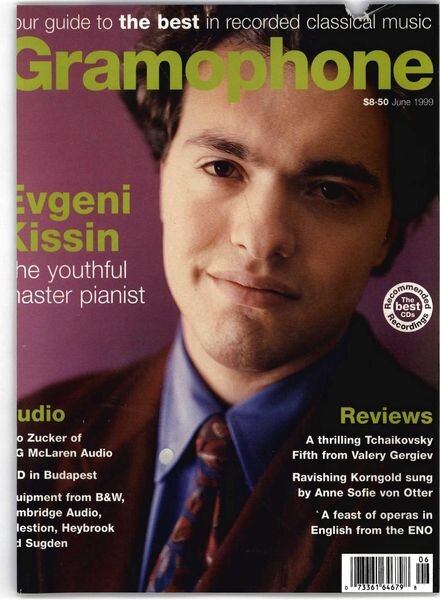 Gramophone – June 1999 Cover