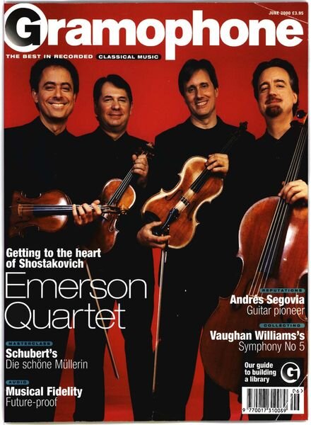 Gramophone – June 2000 Cover