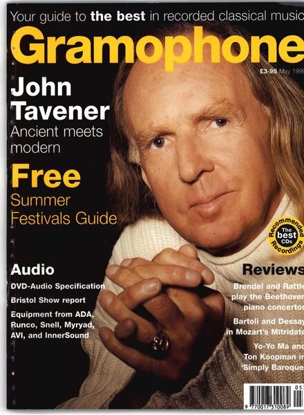 Gramophone – May 1999 Cover