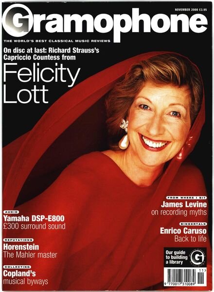 Gramophone – November 2000 Cover