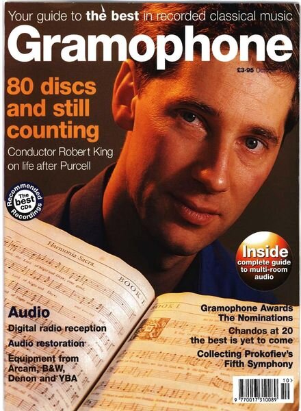 Gramophone – October 1999 Cover