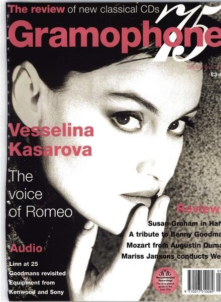Gramophone – September 1998 Cover