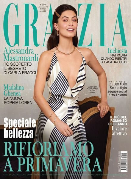 Grazia Italia – 01 aprile 2021 Cover