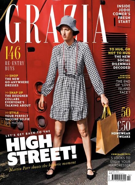 Grazia UK – 19 April 2021 Cover