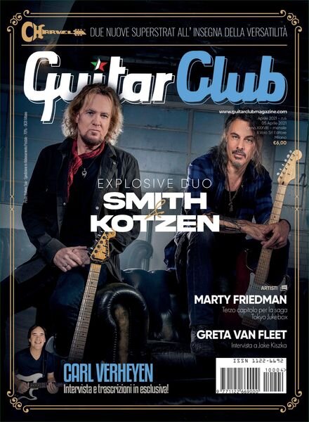Guitar Club Magazine – aprile 2021 Cover