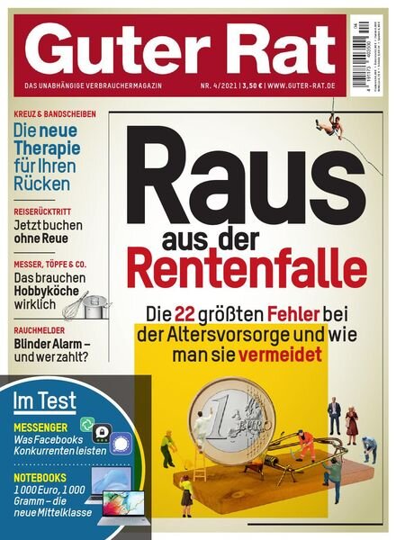 Guter Rat – April 2021 Cover