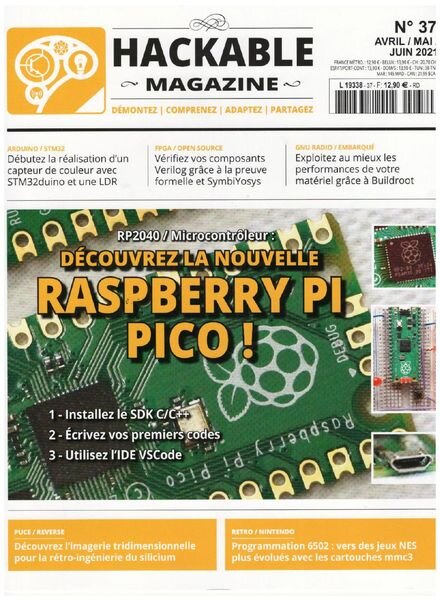 Hackable Magazine – Avril-Juin 2021 Cover