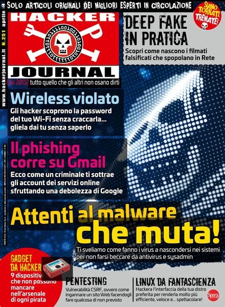 Hacker Journal – Aprile 2021 Cover