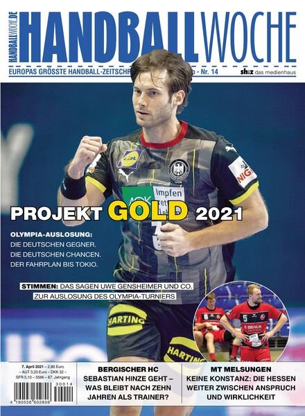 HANDBALLWOCHE – 07 April 2021 Cover