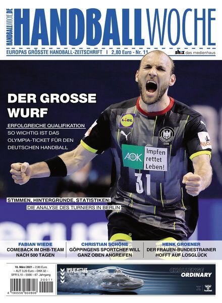 HANDBALLWOCHE – 16 Marz 2021 Cover