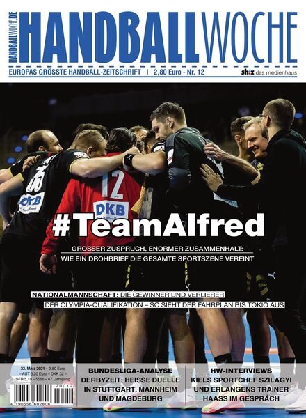HANDBALLWOCHE – 23 Marz 2021 Cover