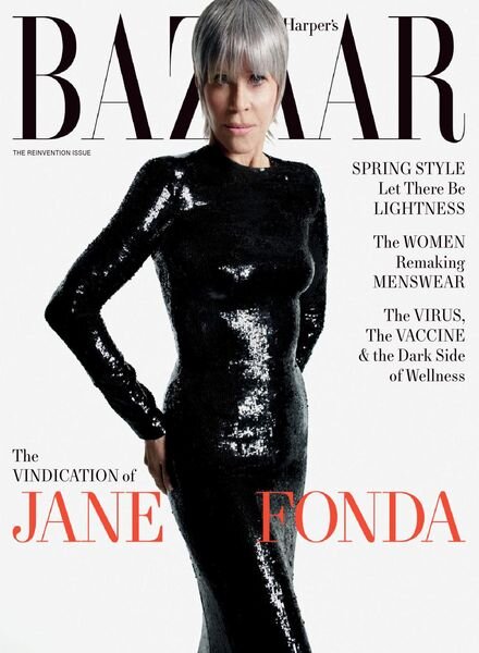 Harper’s Bazaar USA – April 2021 Cover