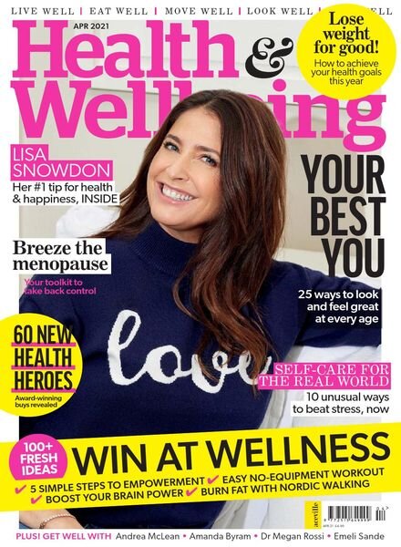 Health & Wellbeing – April 2021 Cover