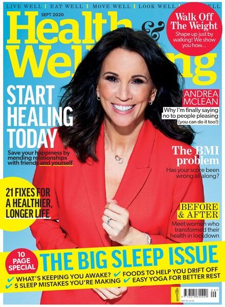 Health & Wellbeing – September 2020 Cover