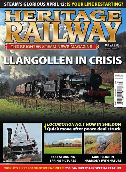 Heritage Railway – Issue 278 – March 19, 2021 Cover