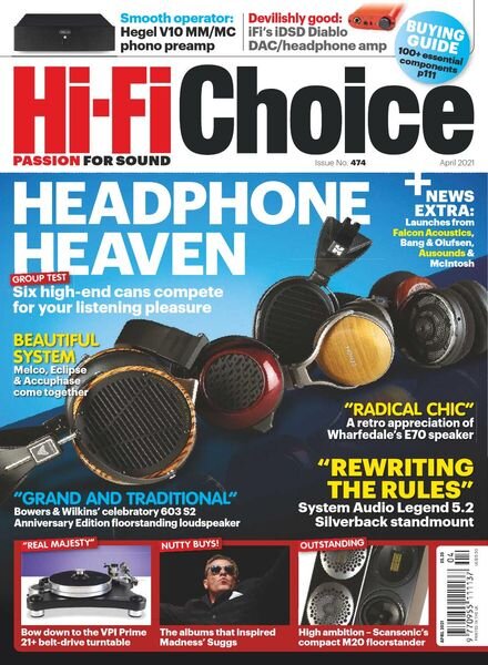 Hi-Fi Choice – Issue 474 – April 2021 Cover