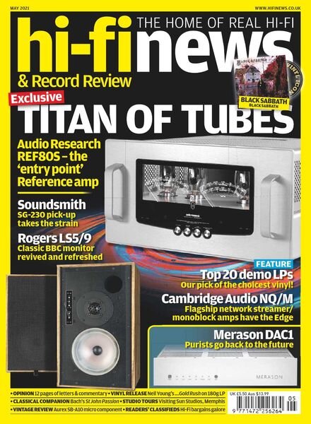 Hi-Fi News – May 2021 Cover