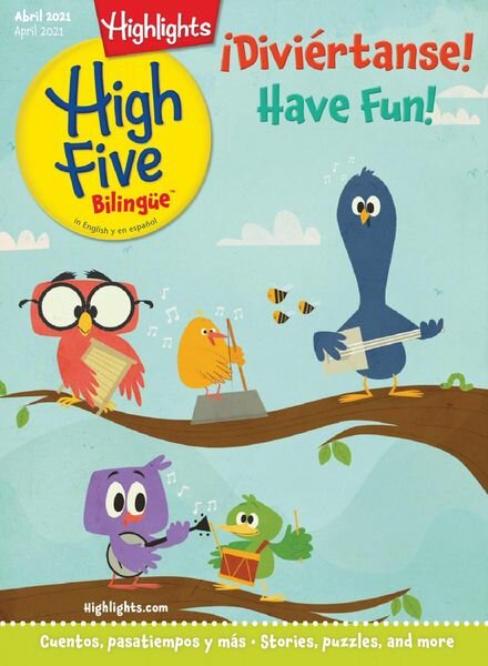 Highlights High Five Bilingue – April 2021 Cover