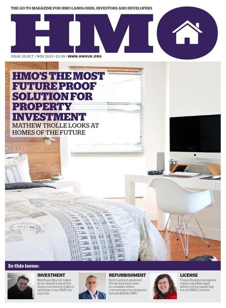 HMO – Issue 20 – October-November 2019 Cover
