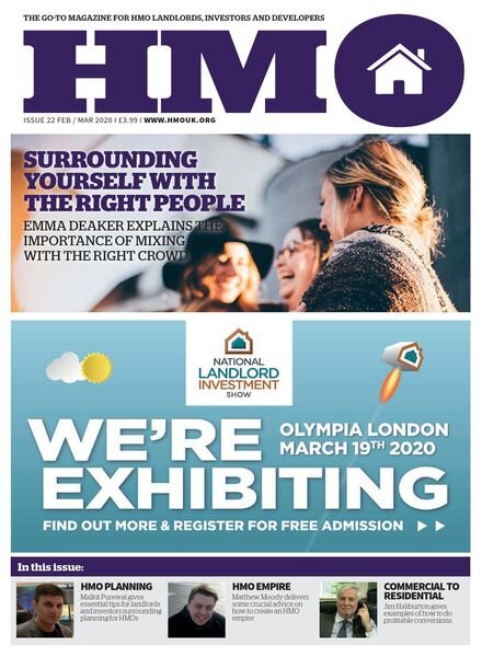 HMO – Issue 22 – February-March 2020 Cover