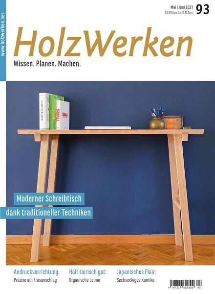 HolzWerken – Mai-Juni 2021 Cover