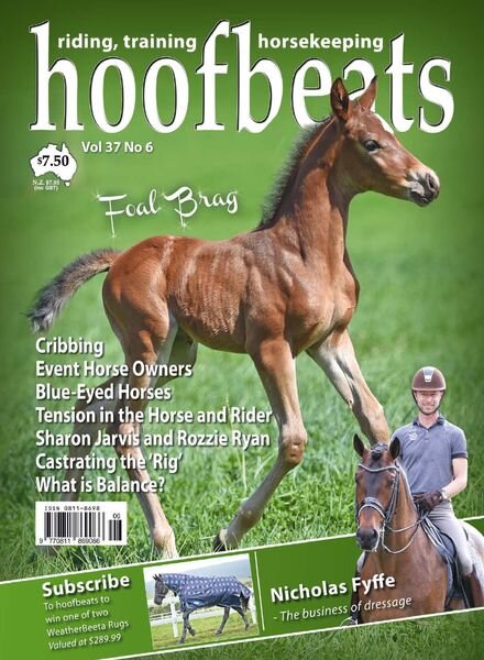 Hoofbeats – April-May 2016 Cover