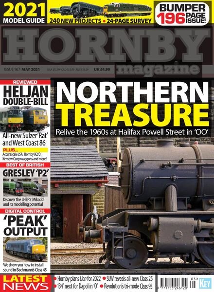 Hornby Magazine – Issue 167 – May 2021 Cover