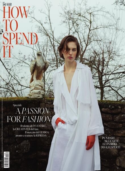 How to Spend It – Marzo 2021 Cover
