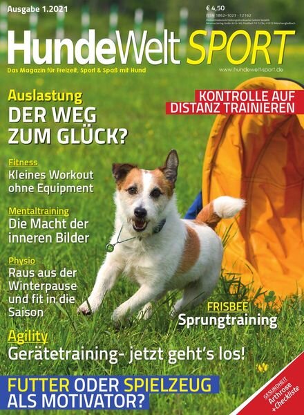 HundeWelt Sport – Nr.1 2021 Cover