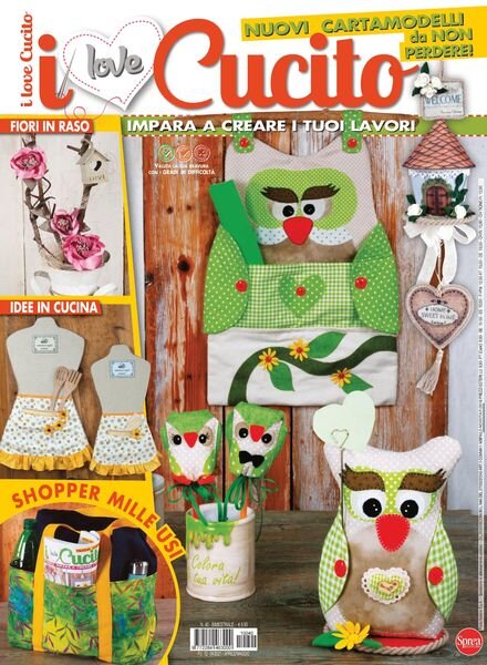 I Love Cucito – aprile 2021 Cover