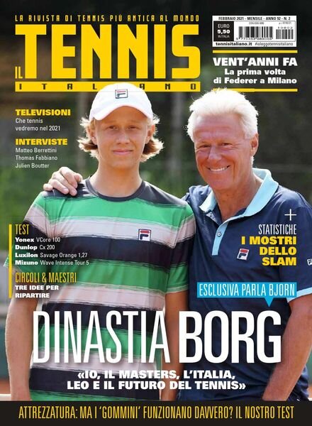 Il Tennis Italiano – Febbraio 2021 Cover