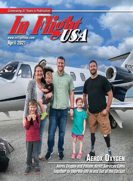 In Flight USA – April 2021 Cover