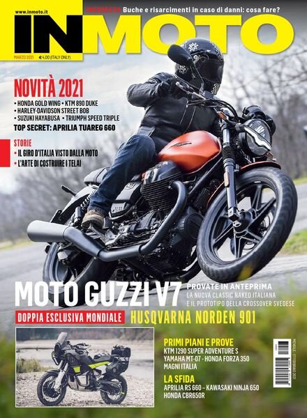 In Moto – Marzo 2021 Cover