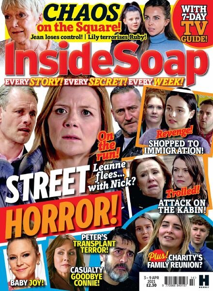 Inside Soap UK – 03 April 2021 Cover