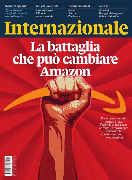 Internazionale – 26 Marzo 2021 Cover