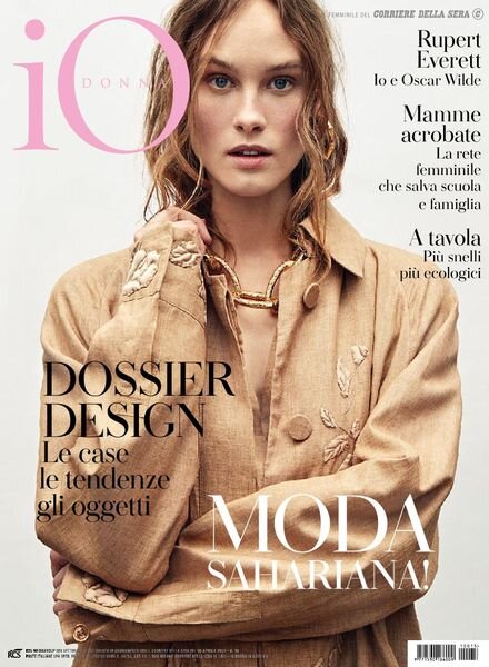 Io Donna del Corriere della Sera – 10 aprile 2021 Cover