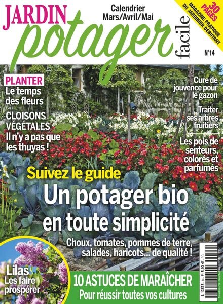 Jardin Potager Facile – Mars-Mai 2021 Cover