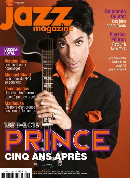 Jazz Magazine – Avril 2021 Cover