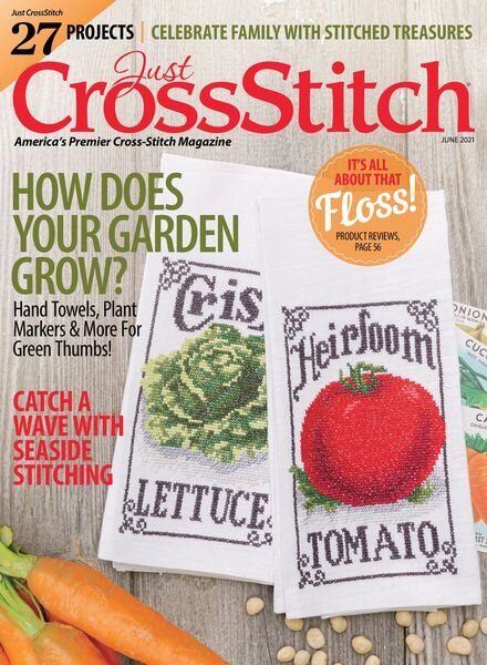 Just CrossStitch – June 2021 Cover