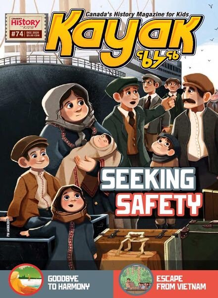 Kayak – Issue 74 – December 2020 Cover