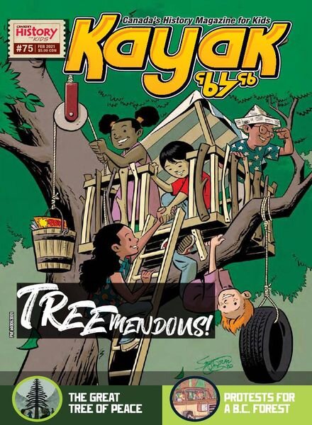 Kayak – Issue 75 – February 2021 Cover