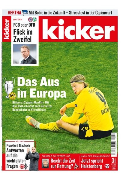 Kicker – 15 April 2021 Cover