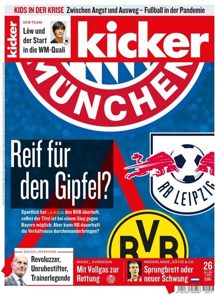 Kicker – 29 Marz 2021 Cover