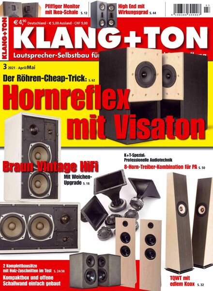 KLANG+TON – 26 Marz 2021 Cover
