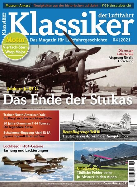 Klassiker der Luftfahrt – 05 April 2021 Cover