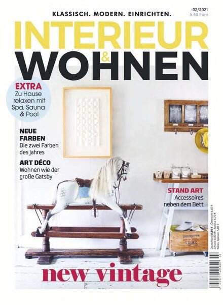 KLASSISCH WOHNEN – 15 April 2021 Cover