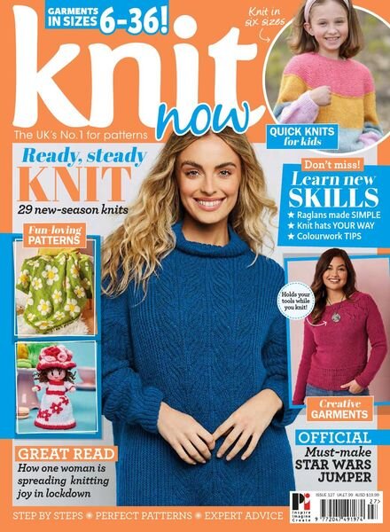 Knit Now – Issue 127 – March 2021 Cover