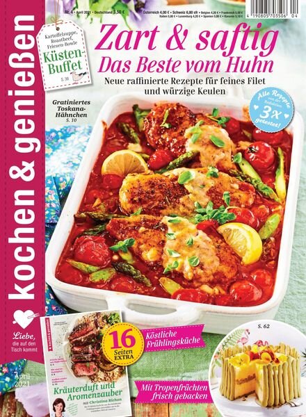 kochen & geniessen – 31 Marz 2021 Cover